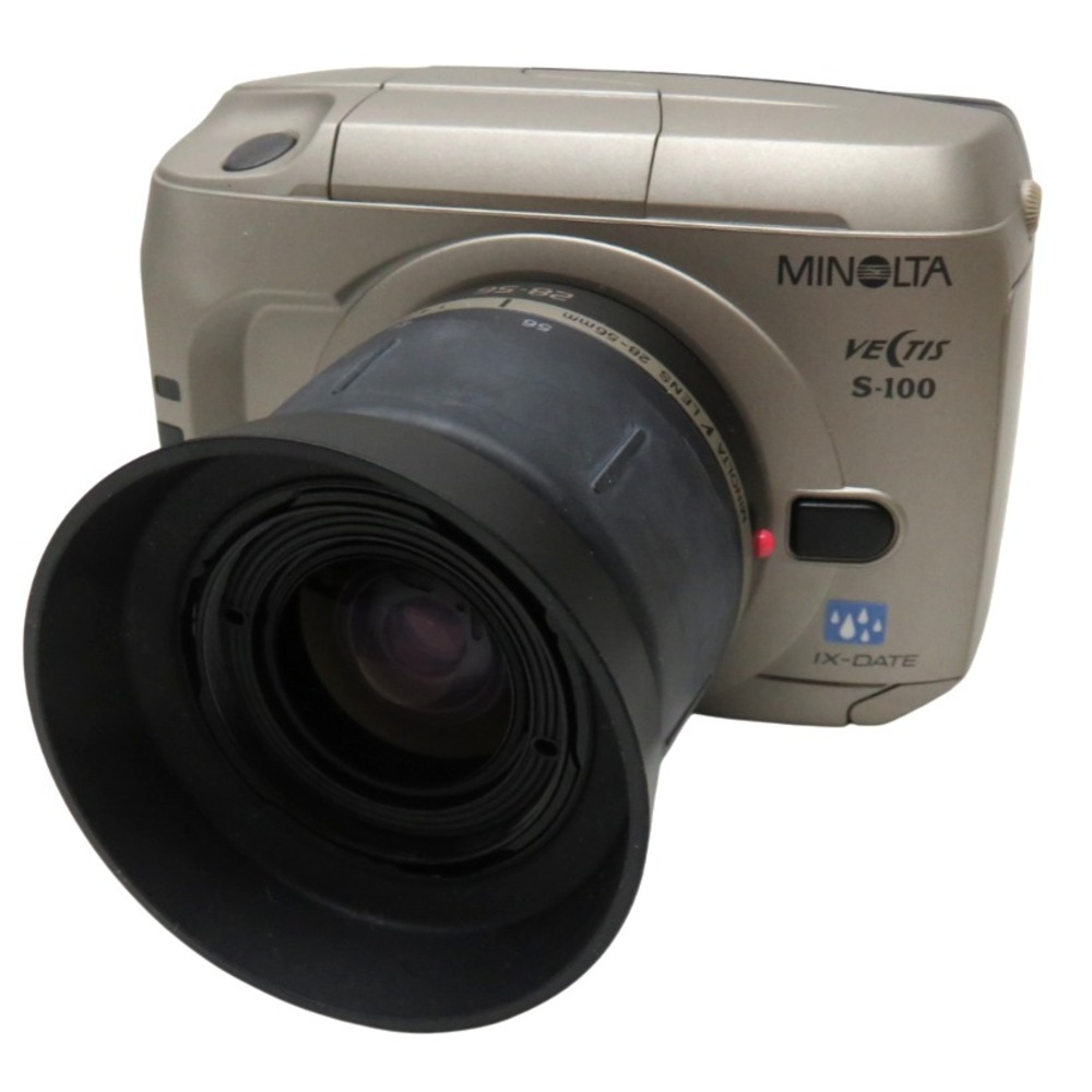 Vintage MINOLTA VECTIS‎ S-100 APS Camera, 28-56MM Lens & Manual